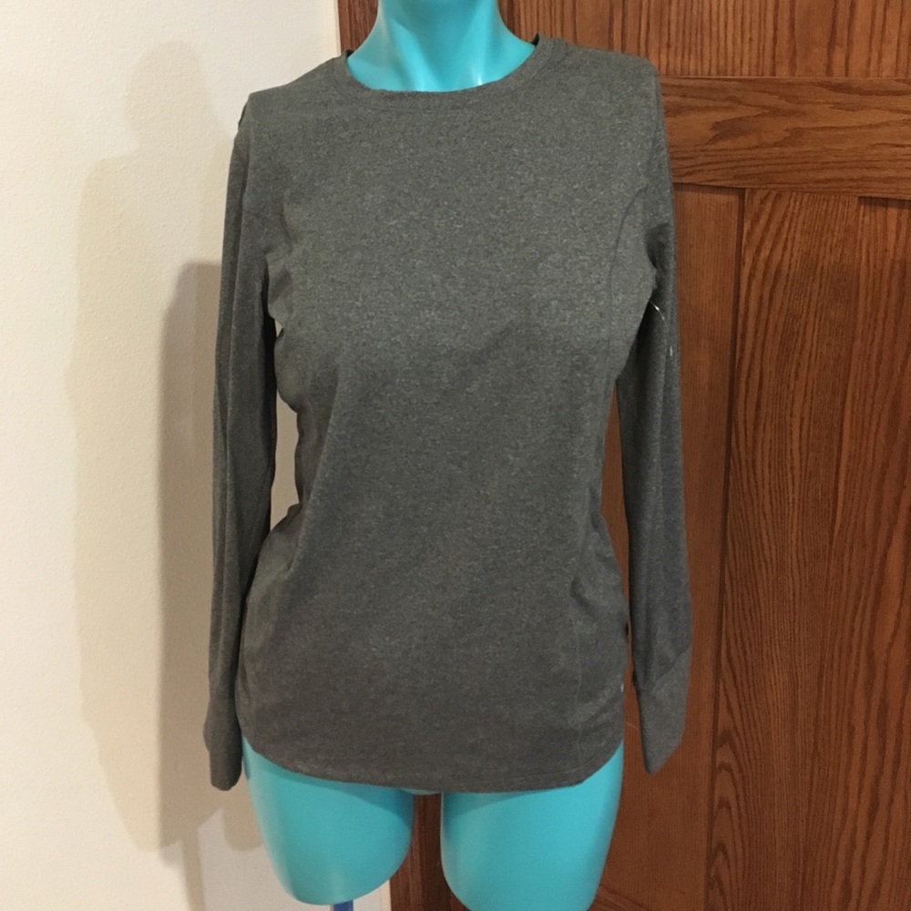 Long Sleeve Grey Layering Top